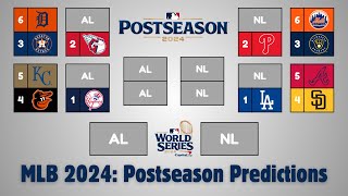 MLB 2024 Playoff Predictions [upl. by Ane799]