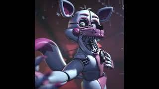 Funtime Foxy FNAF SL voice line animated [upl. by Inalaehak850]