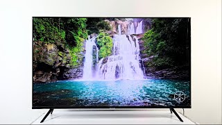 Smart Tivi Samsung 4K 55 inch UA55AU7002 viền siêu mỏng hình ảnh chân thực và sắc nét [upl. by Ntsuj]