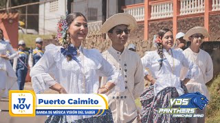 Puerto Caimito  Desfile Civico 24 Conjunto Folclórico VDS [upl. by Ardnasirk]