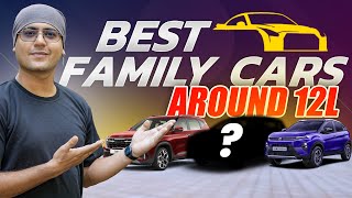 Top 10 Affordable Family Cars under 12 Lakhs [upl. by Barhos]