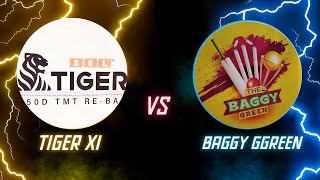 Tiger 11 VS Baggy Green  Dwarika premier league live 🛑  viral livematch [upl. by Welbie]