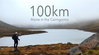 Hiking 4 Days Alone in the Cairngorms National Park [upl. by Aretina]