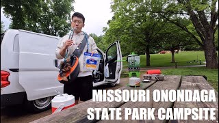 Solo Camping in Onondaga State Park Missouri DAY 09 [upl. by Honeyman]