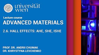 Advanced Materials  Lecture 26  Hall Effects [upl. by Ydnis270]