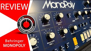 Behringer MonoPoly Review  GEOSynths [upl. by Inama]