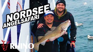 20 STUNDEN ANGELTOUR Mit der MS NEMO auf der NORDSEE Mit Brandungsweltmeister Fabian Frenzel [upl. by Nyhagen]