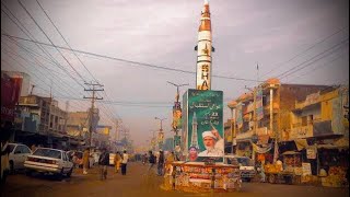 Shakargarh city 🌃 India 🇮🇳 border Punjab Pakistan 🇵🇰 4K full HD video 2023 [upl. by Nwadahs]