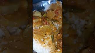 Radish Sambar with Chettinad Potato Fry parryprabhu foodie shorts trending indiancuisine [upl. by Attenhoj]