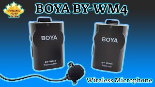 BOYA BYWM4 Wireless Microphone Review 🎤 [upl. by Beane869]