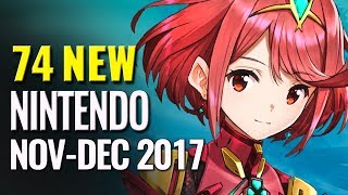 Nintendo Playscore Scoop November and December 2017  74 Best New Switch amp 3DS games reviewed [upl. by Adnal]