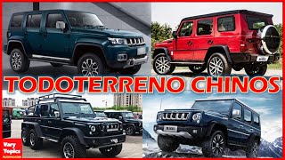 BAIC BJ40 Hunter y BJ80 TODOTERRENO Chinos al Estilo JEEP y Mercedes G63 AMG  Vary Topics [upl. by Adniroc265]