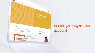 NSFAS  How to create myNSFAS account [upl. by Temple755]