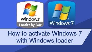 How to activate Windows 7 with Windows loader [upl. by Nostaw]