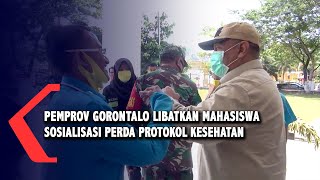 Hari Sumpah PemudaPemprov Gorontalo Libatkan Mahasiswa Sosialisasi Perda Protokol Kesehatan [upl. by Ted]