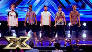 Boy Band Kingsland BRING IT with slick moves and vocals  The X Factor Auditions [upl. by Holtz]