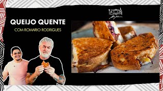 QUEIJO QUENTE com o Chef Romario Rodrigues amp Alex Atala [upl. by Nylssej]