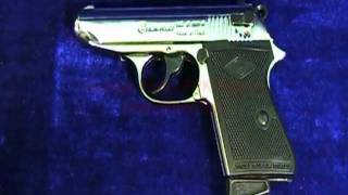 German PPK Police Replica 8mm Blank Gun [upl. by Neelyad]