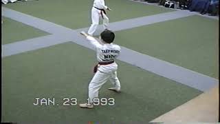 Hendrick Jan 1993 Red belt Testing [upl. by Sisson]