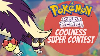 Coolness Super Contest All Ranks  Pokemon Brilliant Diamond and Shining Pearl [upl. by Victorie]