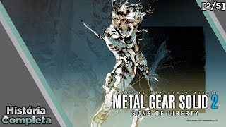 Saga Metal Gear 04  A História de Metal Gear Solid 2 Sons of Liberty 25 [upl. by Yennor2]