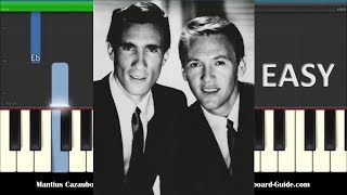 How To Play Unchained Melody  Easy Piano Tutorial  Righteous Brothers [upl. by Euqinomad727]