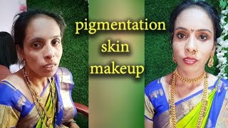 pigmentation skin makeupsimple makeup look makeup base kaise karekryolan concealer makeup base [upl. by Sakhuja]