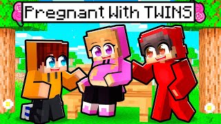 Gracie Is PREGNANT With TWINS Minecraft [upl. by Einad]