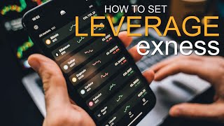 How to set leverage in EXNESS Trading Account [upl. by Martinson]