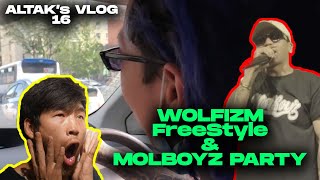 Altaks VLOG 16  Wolfizm FREESTYLE amp Molboyz PARTY [upl. by Judenberg]