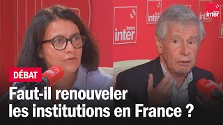 Fautil renouveler les institutions l’exercice du pouvoir en France  Cécile Duflot x Alain Minc [upl. by Normalie]