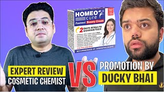 Reality of HOMEO CURE cream and GLUPATONE  Chemist Reviews [upl. by Gilles]