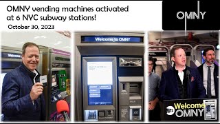 OMNY Vending Machines Available At 6 Subway Stations [upl. by Hannad]