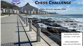 Capetown Chess Masters Challenge Round 1 and 2 Updates [upl. by Martreb907]