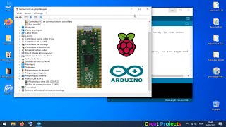 How to Program Pico with Arduino IDE  Raspberry Pi PICO with Arduino IDE  Official [upl. by Burrill]