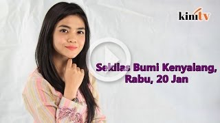 Sekilas Bumi Kenyalang Rabu 20 Jan  Kawasan Dayak terus jadi rebutan [upl. by Witkin]