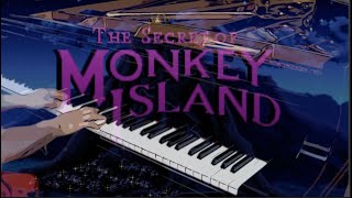 Ghost Ship from quotThe Secret of Monkey Islandquot PC Game  Piano [upl. by Hgielek907]