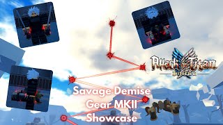 Savage Demise Gear MKII Showcase  Untitled Attack On Titan Christmas Update [upl. by Eelitan781]