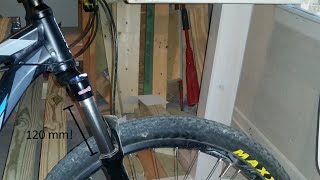 How to Extend the Travel of an SR Suntour XCR Air Fork to 120 millimeters [upl. by Clemens]