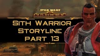 SWTOR Sith Warrior Storyline part 13 Declaration of War Chapter 3 Start [upl. by Lhamaj627]