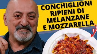 Conchiglioni ripieni di melanzane e mozzarella [upl. by Ozmo]