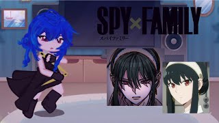 mlb react to marinette as yor forgerspyxfamily🇺🇸🇧🇷1gacha life 2 [upl. by Avert981]