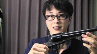 CAW Remington Model 1875 3rd Model 発火 [upl. by Araes]