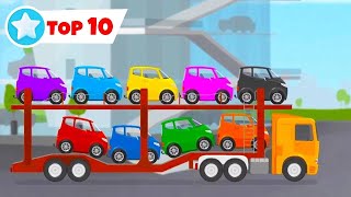 Doctor Mac Wheelie Kompilation Kinder Autos Cartoons TOP10 [upl. by Llenwahs945]