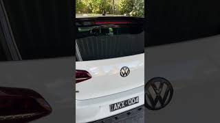 VW GOLF R MK7 Rear End Makeover New Spoiler amp Diffuser [upl. by Spring]