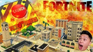 Watching LIVE Tilted Towers Get Destroyed Fortnite Battle Royale [upl. by Doria]