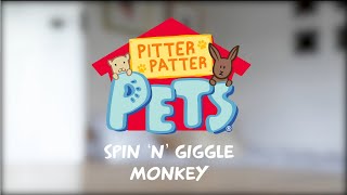 Pitter Patter Pets Spin n Giggle Monkey [upl. by Leasa654]