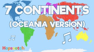 Seven Continents Song Oceania Version [upl. by Assilem]