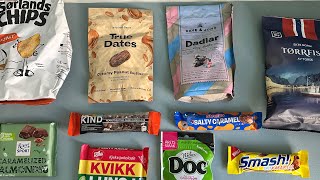 7Eleven Haul aus Norwegen Skandinavische Snacks im Test [upl. by Janiuszck]