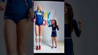 Super Tall Volleyball Star Shows Off Amazing Dance Moves [upl. by Conchita]